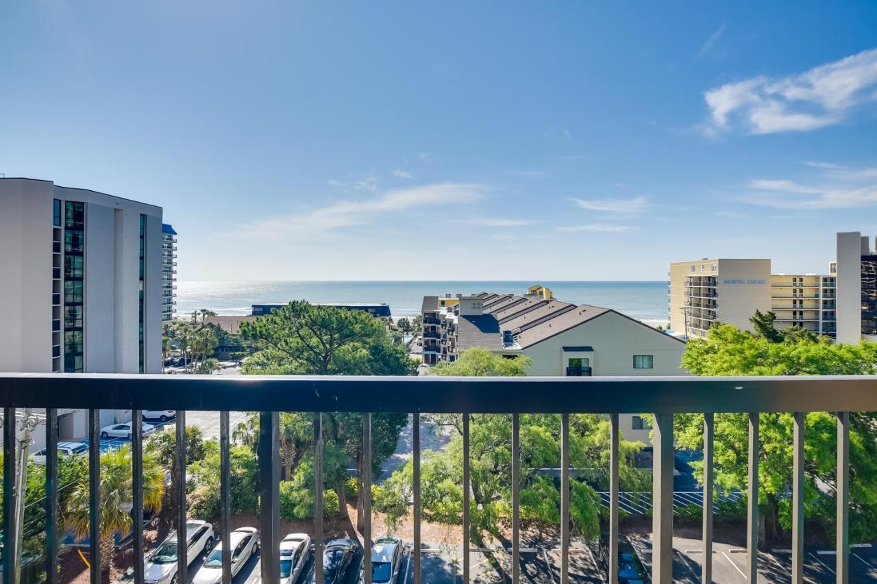Myrtle Beach Condo With Ocean View And Pool Access! Zewnętrze zdjęcie