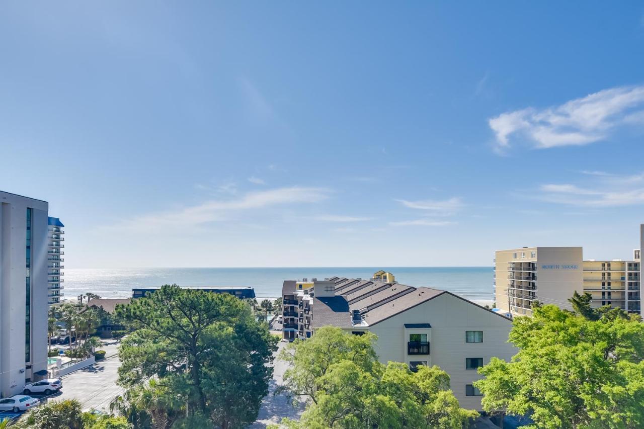 Myrtle Beach Condo With Ocean View And Pool Access! Zewnętrze zdjęcie